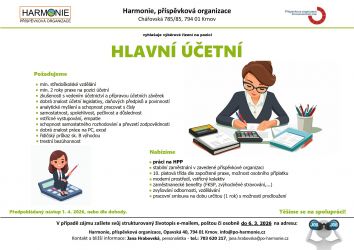 Hlavní účetní - UKONČENO